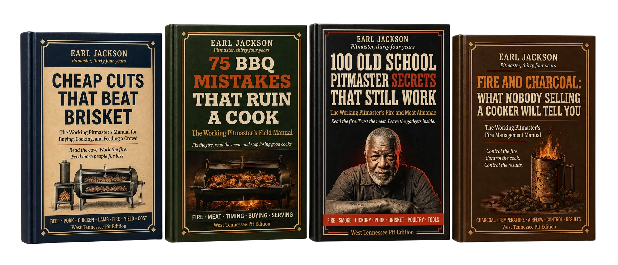 The four book set by Earl Jackson